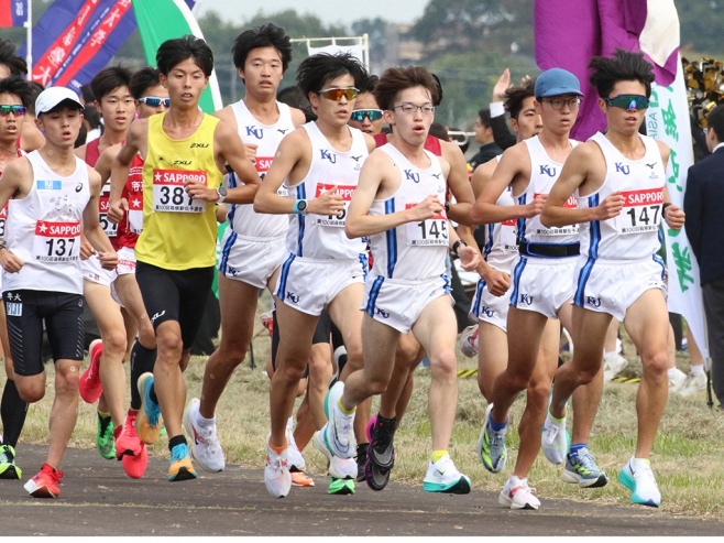 　昨年度の箱根駅伝予選会の様子